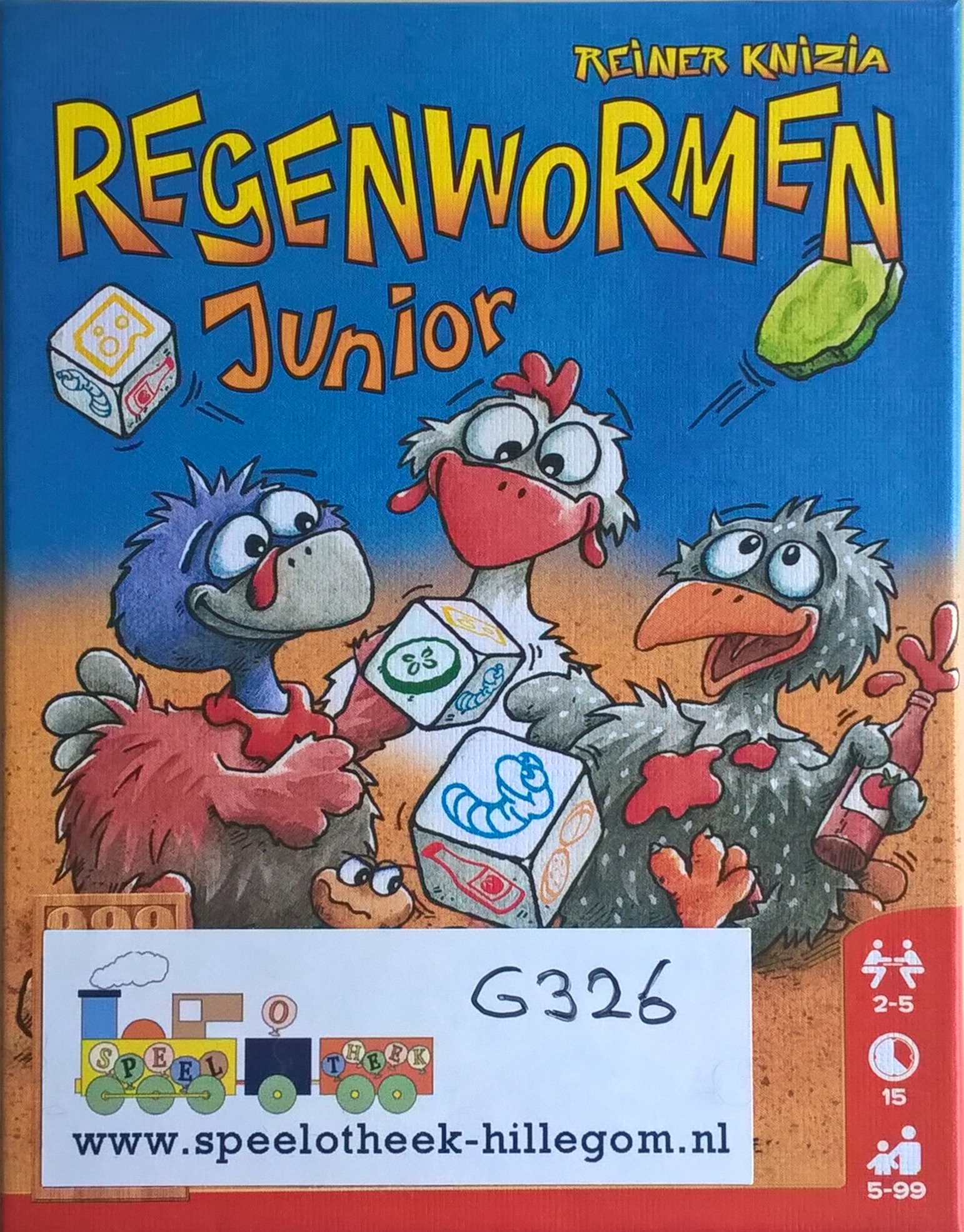 spelen Vermaken inval Regenwormen junior - Speel-o-Theek Hillegom